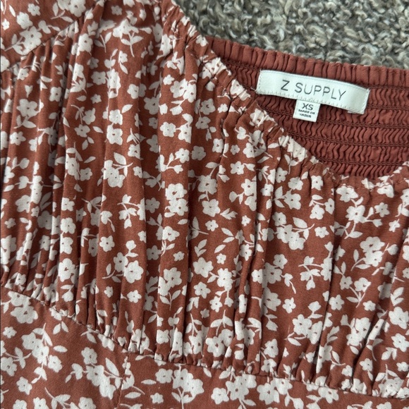 Z Supply Kiera Floral Midi Dress, XS - Picture 3 of 7